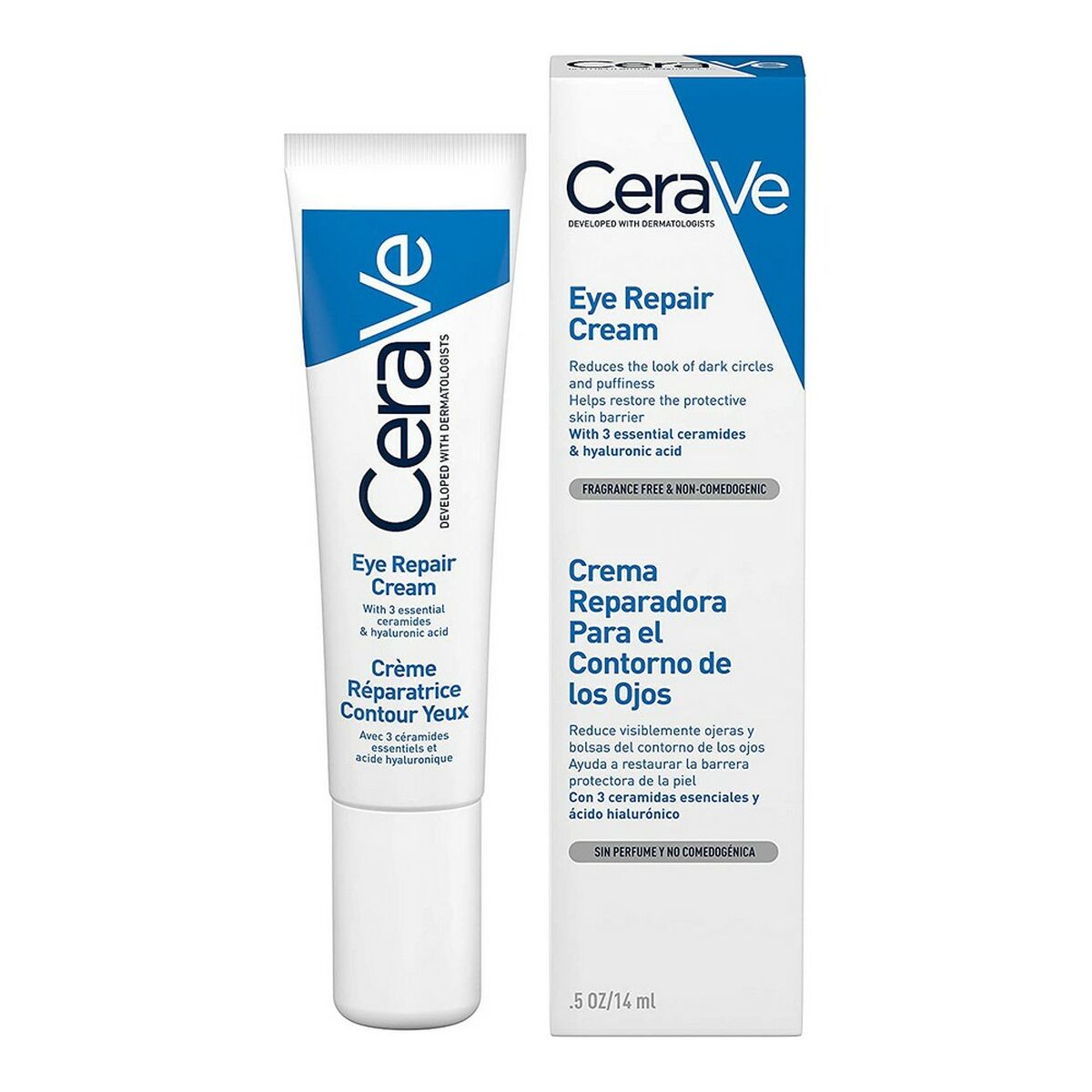 CeraVe Eye Repair – Augencreme mit Ceramiden & Hyaluronsäure (14 ml)