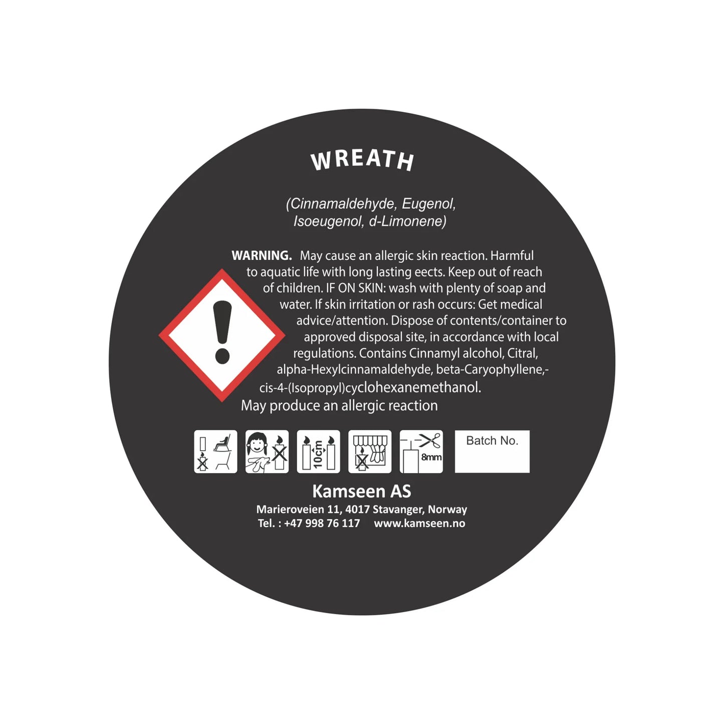 Fireplace – Duftkerze mit Bergamotte, Gewürzen & warmem Moschus von Kamseen