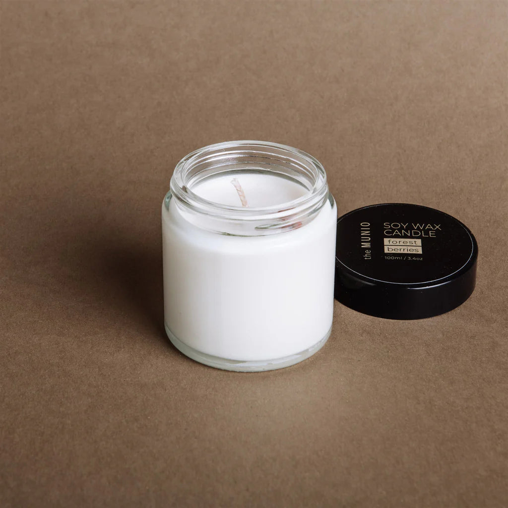 Forest Berries – Mini-Duftkerze im Glasvotiv von MUNIO