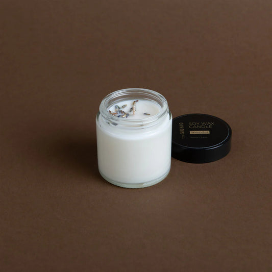 Lavender – Mini Duftkerze im Glasvotiv von MUNIO