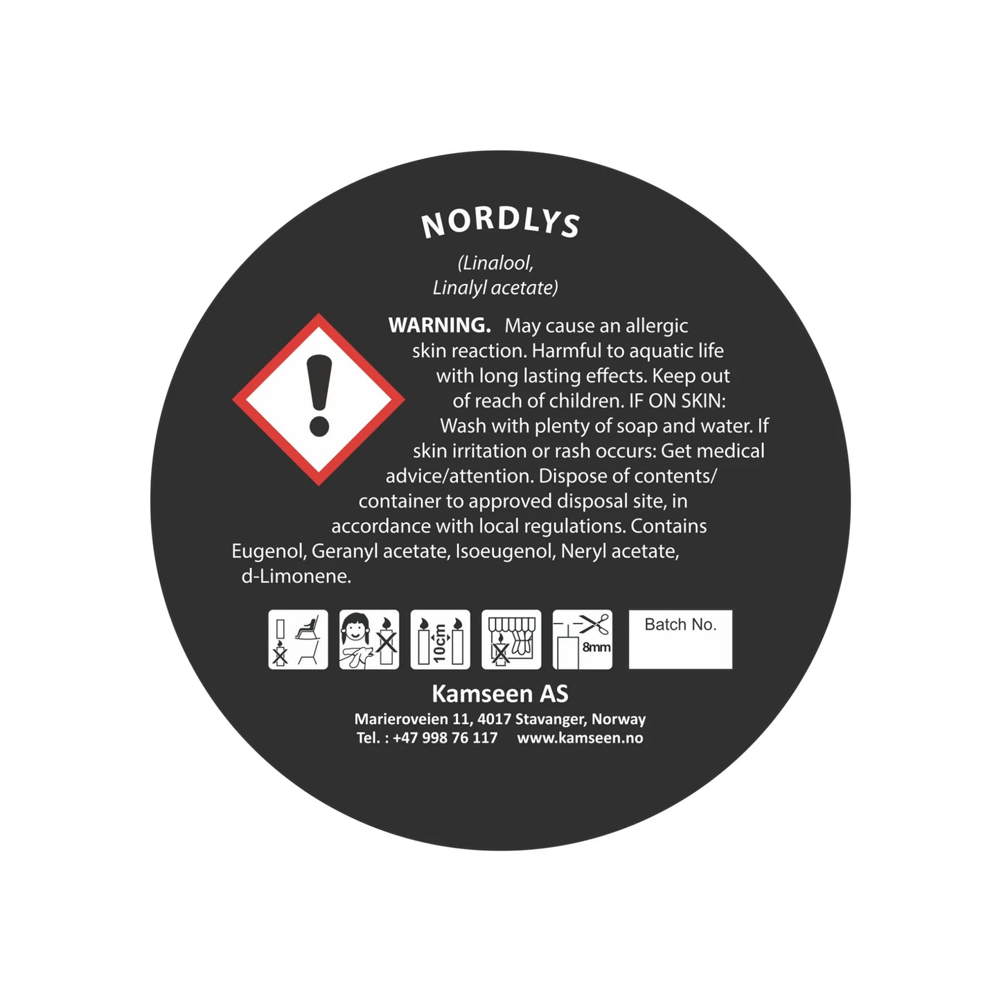 Nordlys – Duftkerze „Northern Lights“ mit Rum, Zitrus & Leder von Kamseen