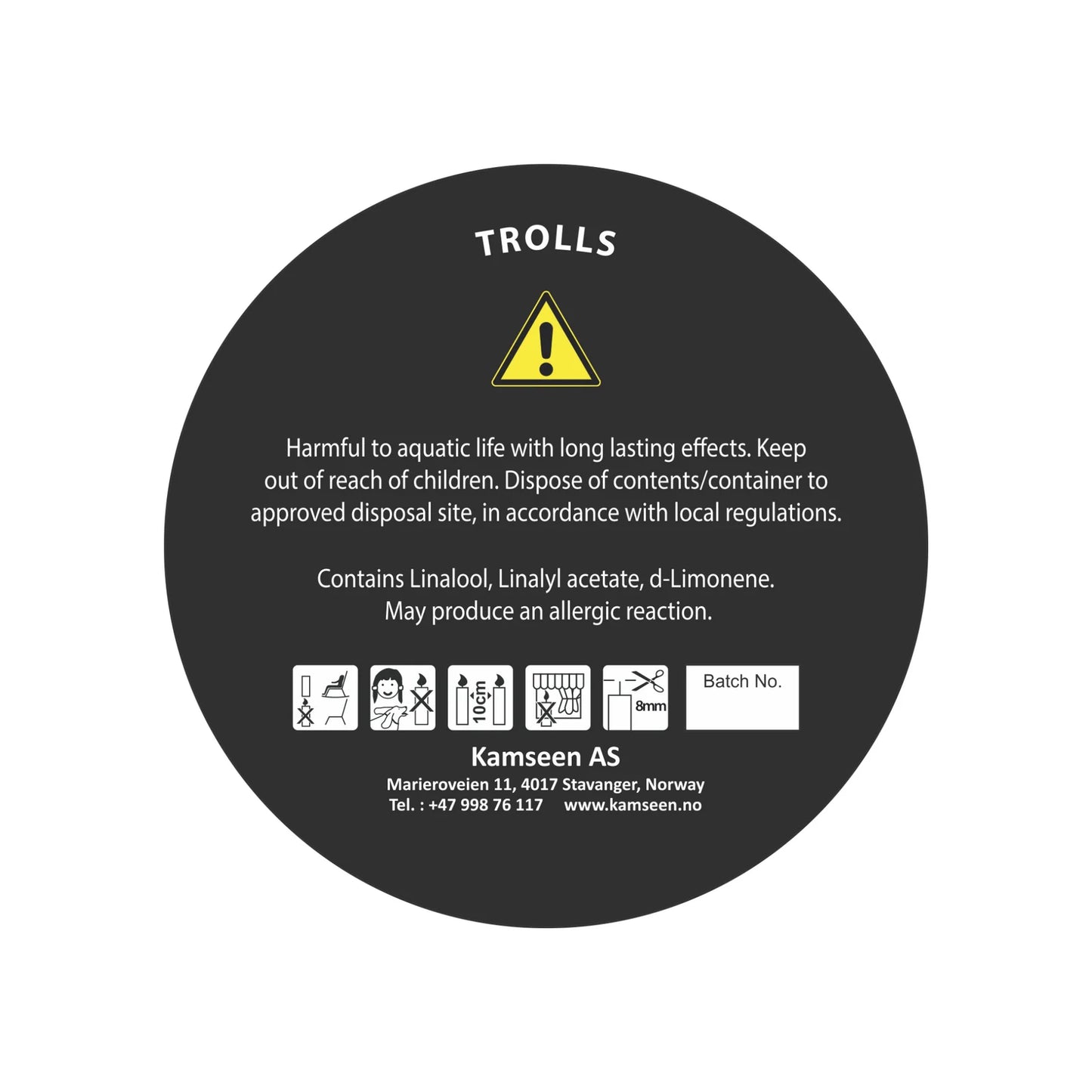 Trolls – Duftkerze mit würziger Holz- & Kräuternote von Kamseen